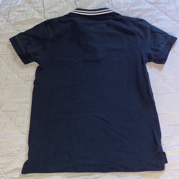 Gap Kids Boy Youth Navy Blue Polo Short Sleeve Shirt - Picture 2 of 4